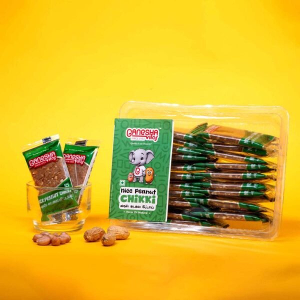 Nice Peanut Chikki 20 pcs Tray