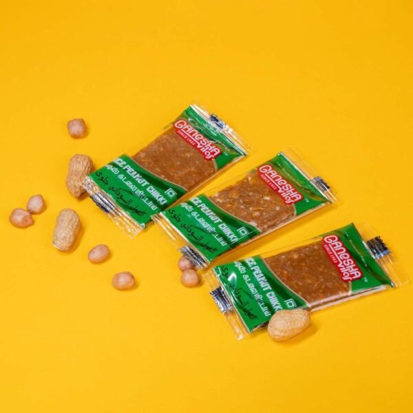 Nice Peanut Chikki 20 pcs Tray - Image 2