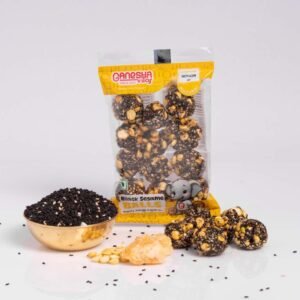 Mini Black Sesame Chikki Balls 70g