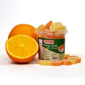 Orange Candy Tumbler 100g
