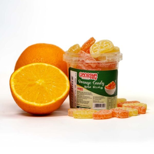 Orange Candy Tumbler 100g