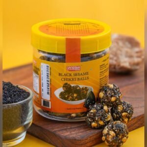 Home 1 19 Mini Blacks Sesame Chikki Balls Jar - 200 g